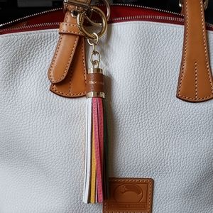 Dooney & Bourke Pebble Grain Multi-colored charm